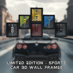 3d Car Frame Wall Art Starter (Limited Edition)