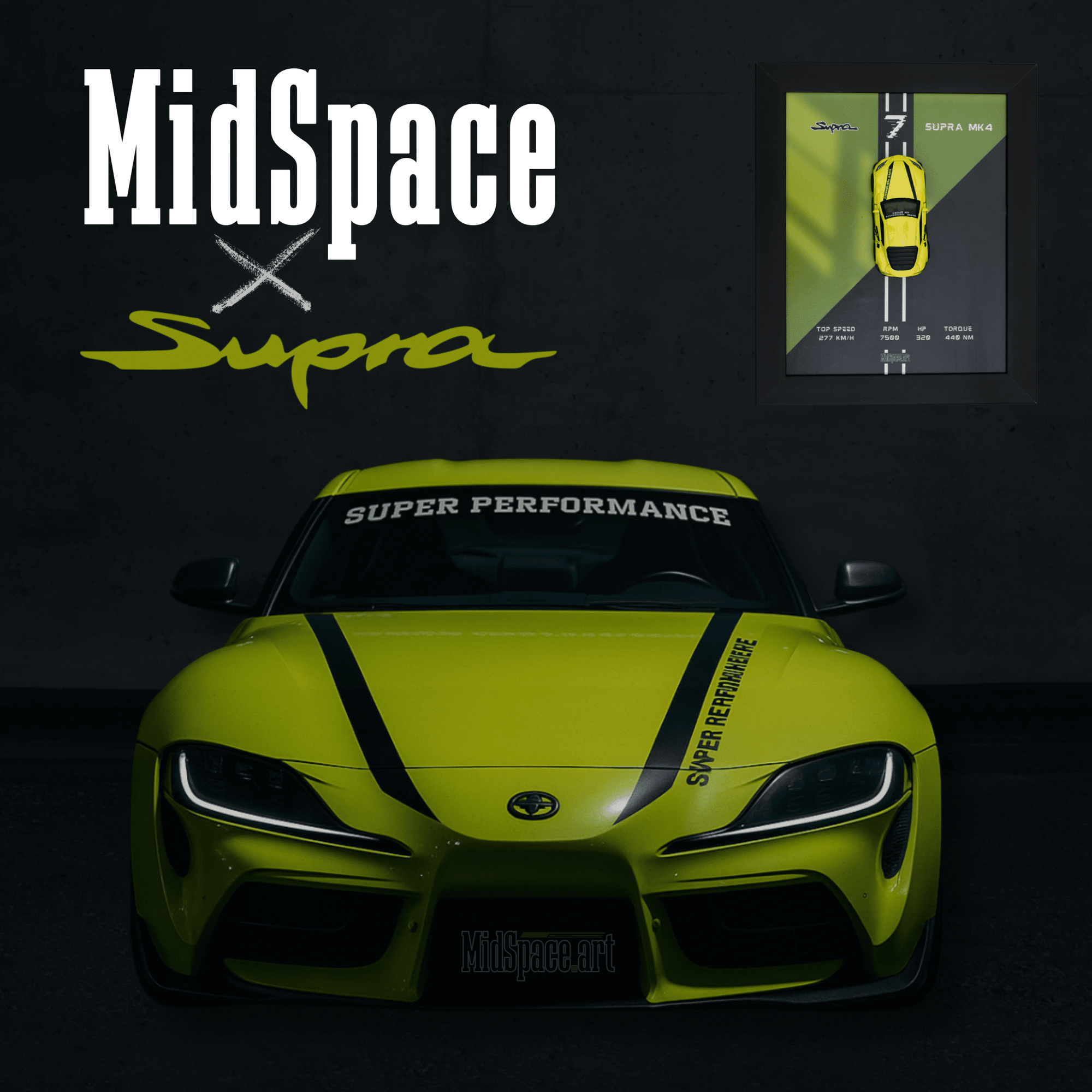 3d Car Frame Wall Art Starter (Limited Edition)