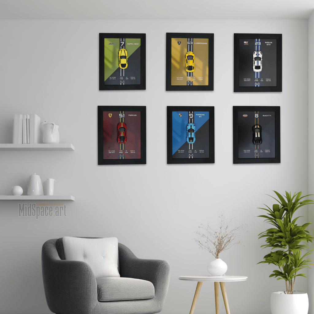 3d Car Frame Wall Art Starter (Limited Edition)