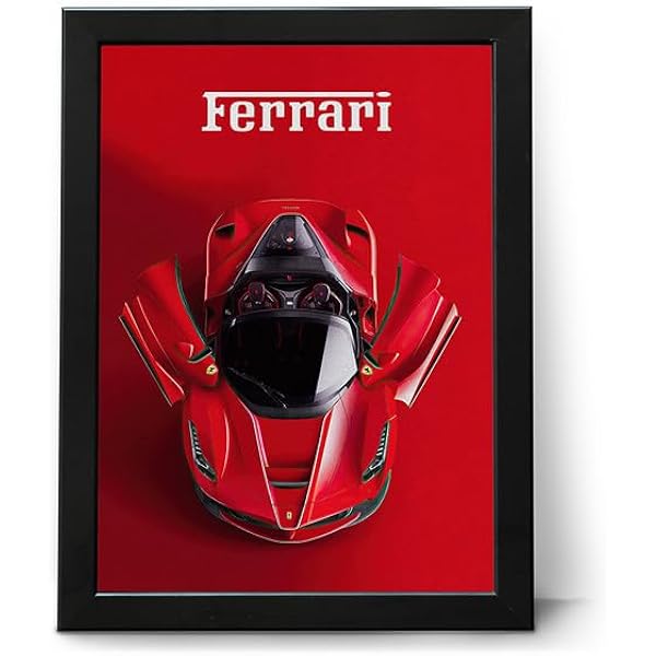 FERRARI WALL ART V2
