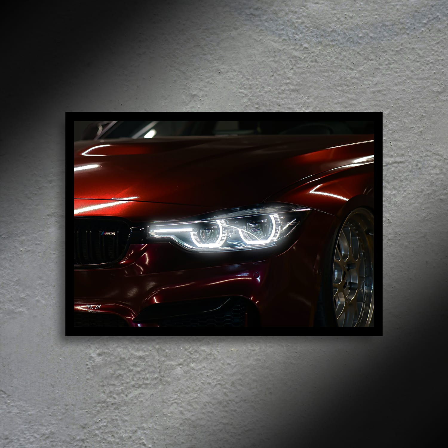 BMW WALL ART V2 NEON